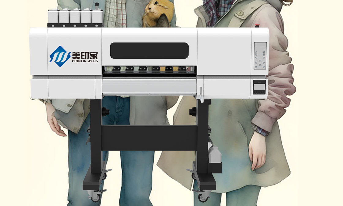 해상도 DTF 전송 프린터 620MM 인쇄 및 1062MM 높이 작업 테이블과 PET 필름을 인쇄