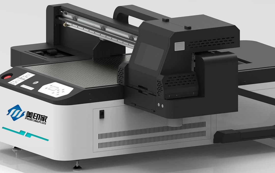 정밀 6 패스 UV 잉크젯 평면 프린터 600mm x 900mm 인쇄 면적의 음압 시스템