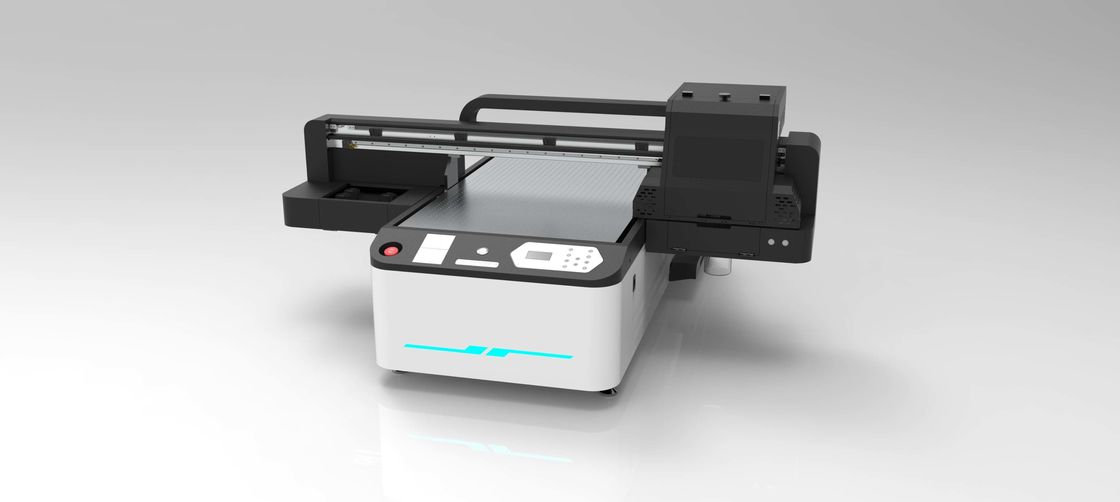 정밀 6 패스 UV 잉크젯 평면 프린터 600mm x 900mm 인쇄 면적의 음압 시스템