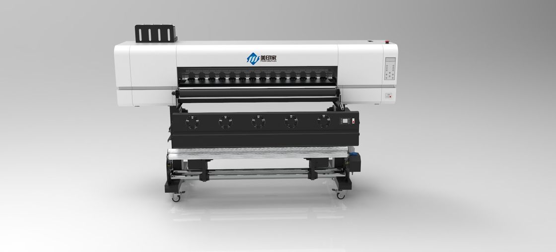 1250MM 인쇄로 자동 미디어 공급 대형 포맷 실내 ECO 용매 잉크젯 프린터