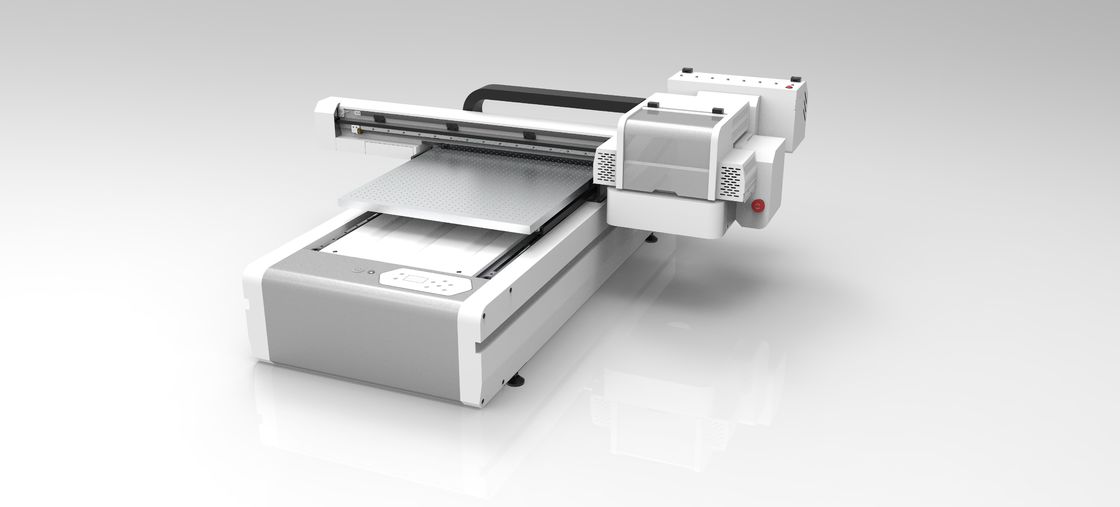 백색 잉크 THK 선형 가이드 레일 UV 평면 프린터 최대 600x900MM의 인쇄 영역