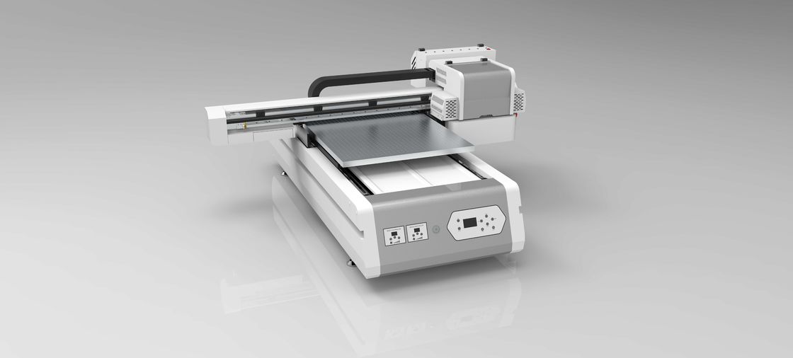 백색 잉크 THK 선형 가이드 레일 UV 평면 프린터 최대 600x900MM의 인쇄 영역