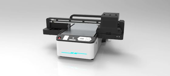 정밀 6 패스 UV 잉크젯 평면 프린터 600mm x 900mm 인쇄 면적의 음압 시스템