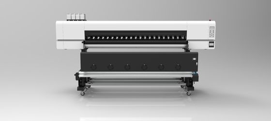 산업용 염료 수비 잉크젯 프린터 L2985xW928xH1573mm 인쇄 속도 4 패스 35m2/시간 6 패스:25m2/시간 8 패스:16m2/시간