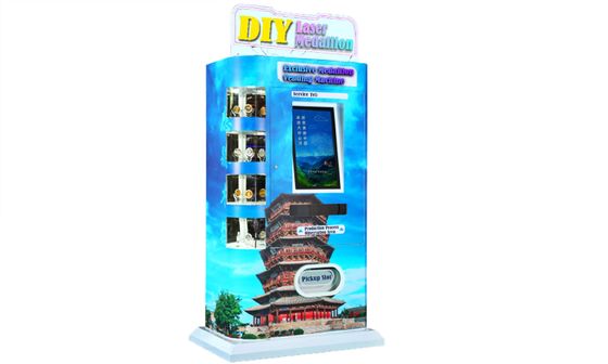 400 용량 자동 판매 기계 220V 전압과 4G / WIFI / 유선 연결